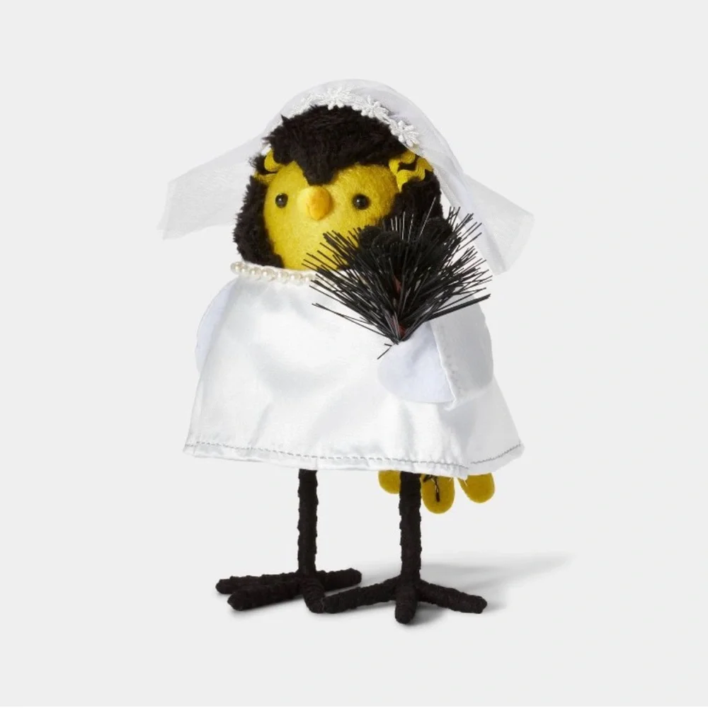 Target Halloween Bird Hyde & Eek “Freda” Featherly Friend Bride of Frankenstein